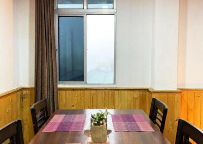 Temi Guest house dining room